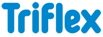 Triflex Logo - blauer Schriftzug Triflex